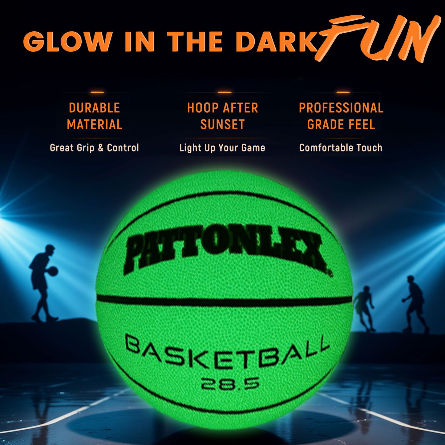 7-GRELIGHT Glow in The Dark Basketball