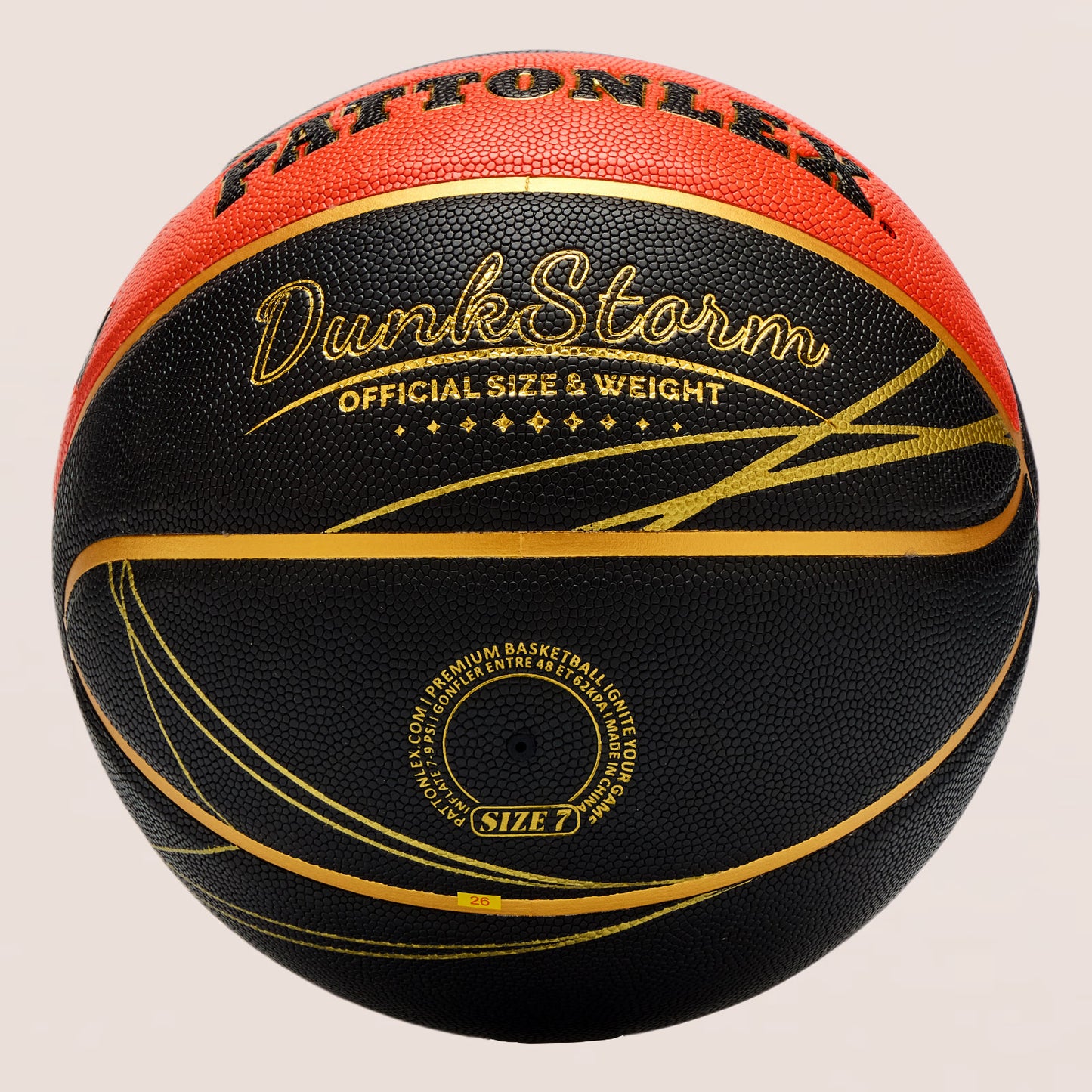 DunkStorm Indoor Basketball Official Size 7 - 29.5”