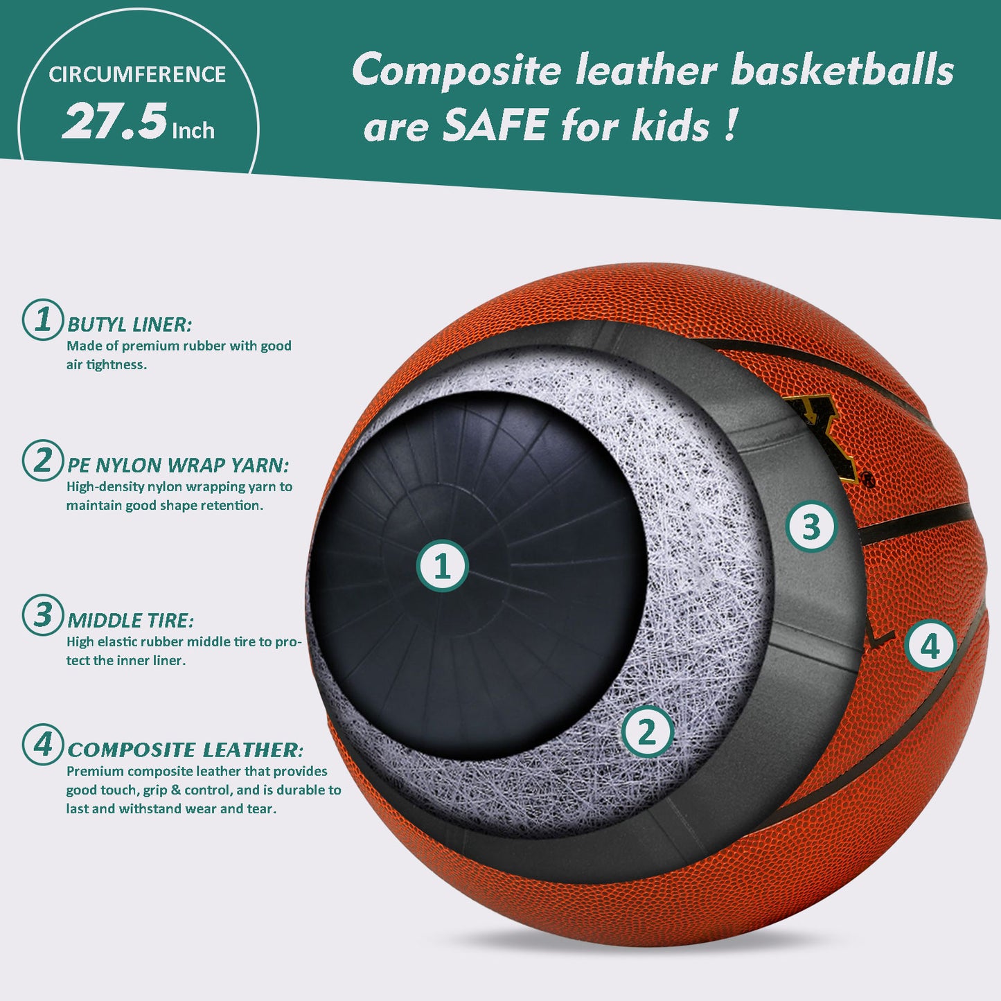 PATTONLEX UP-A500 Junior Basketball