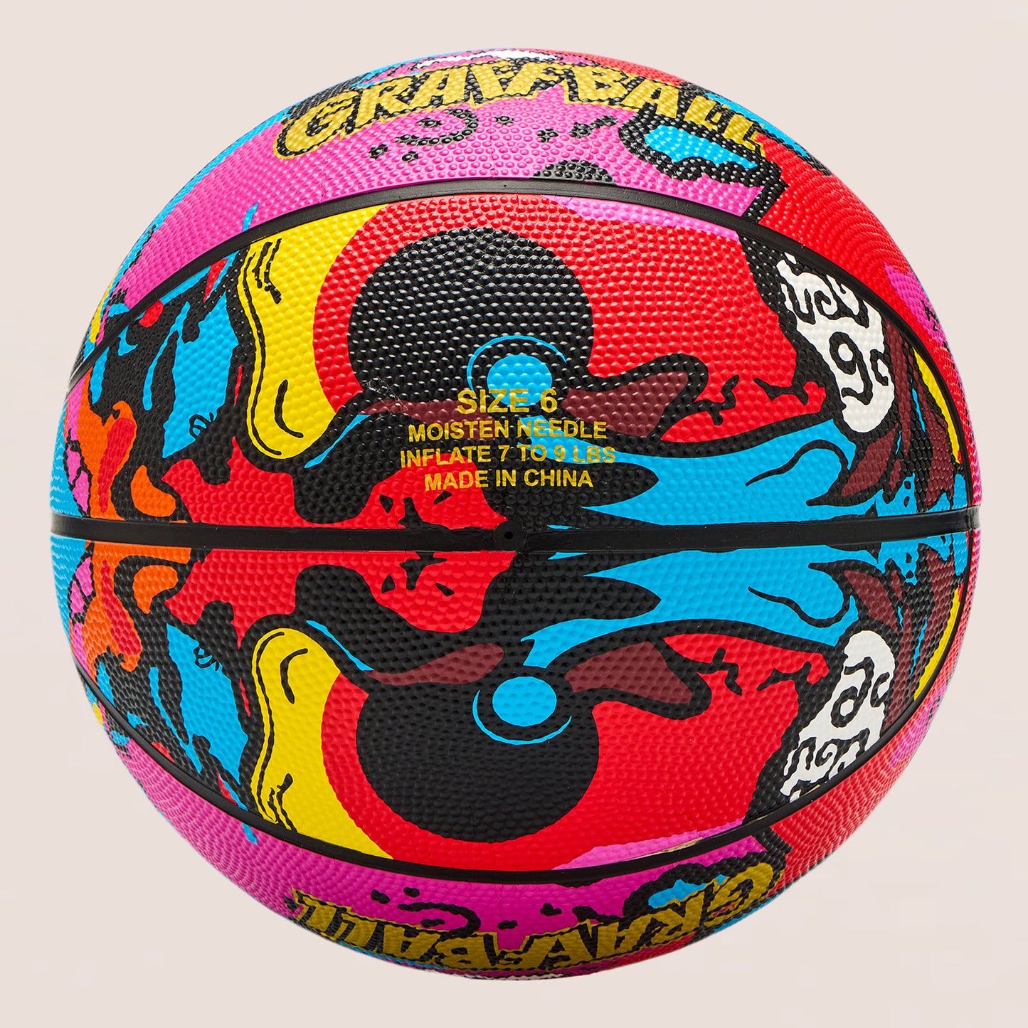 GraffBall Outdoor Basketball Size 6-28.5"