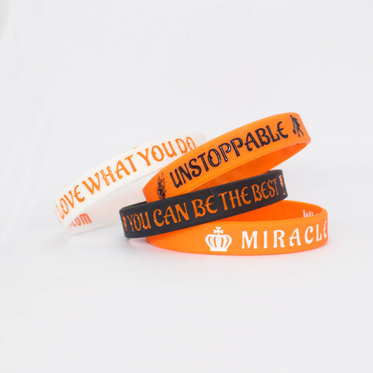 Basketball Silicone Bracelets