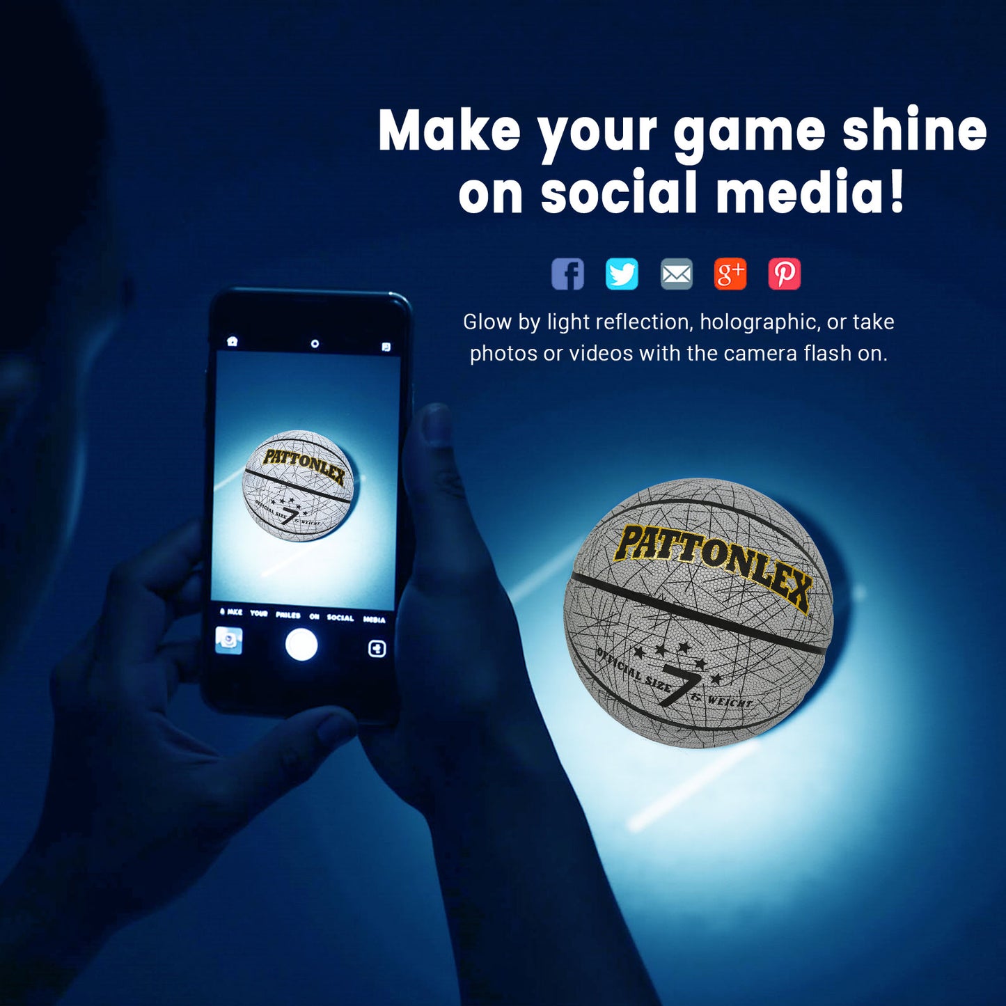 FLASHBALL. Reflective Basketball